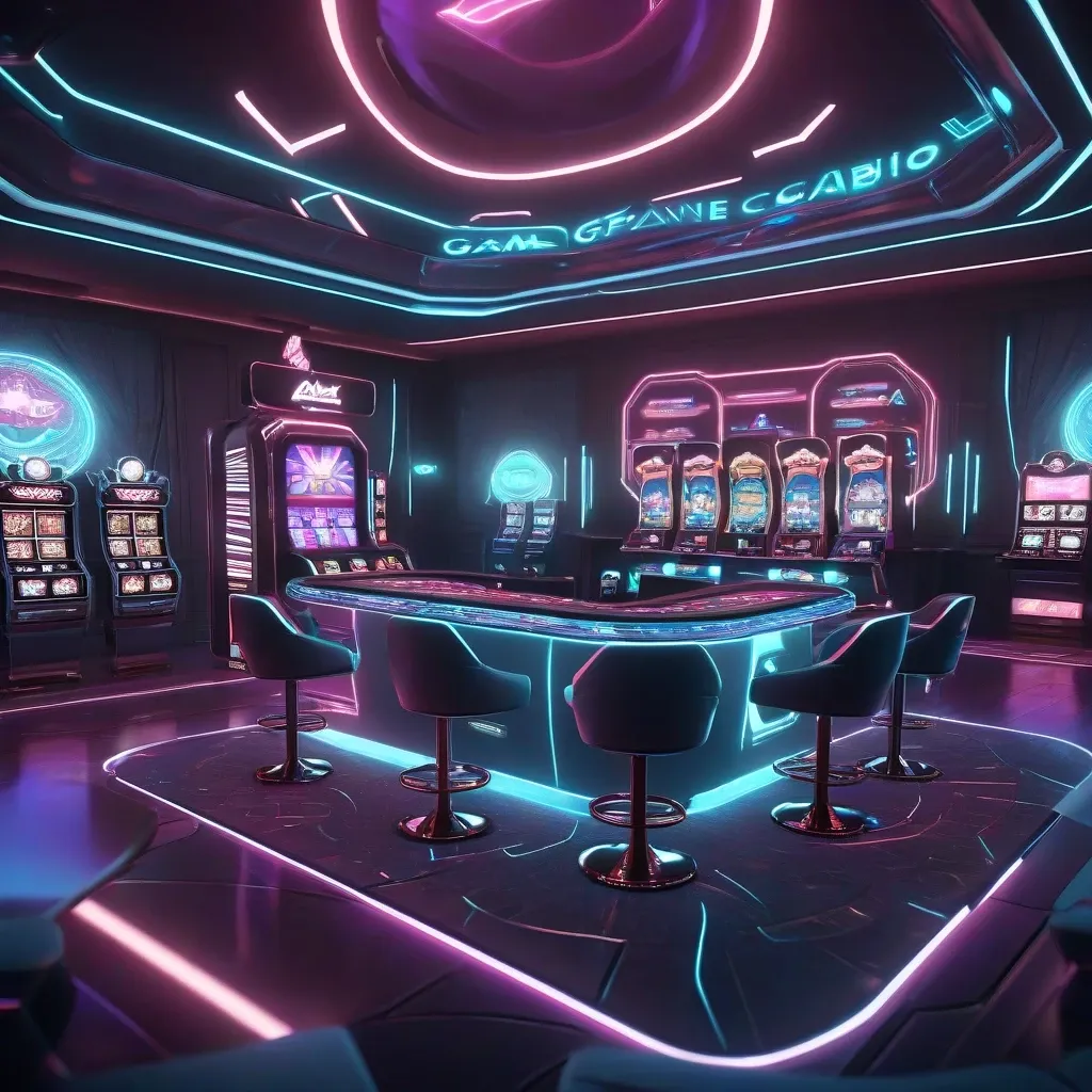 Modern Casino Lobby
